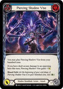 Piercing Shadow Vise (Blue) [MON173-RF] 1st Edition Rainbow Foil