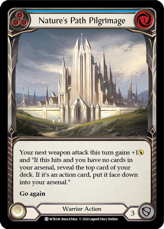 Nature's Path Pilgrimage (Blue) [U-WTR149] Unlimited Normal