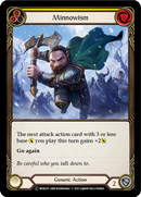 Minnowism (Yellow) [U-MON297-RF] Unlimited Rainbow Foil