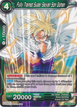 Fully Trained Super Saiyan Son Gohan [BT2-074]
