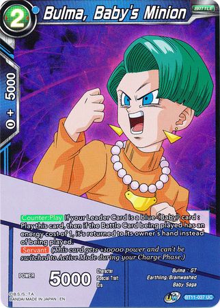 Bulma, Baby's Minion [BT11-037]