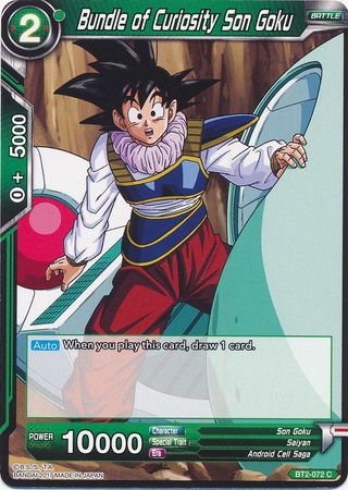 Bundle of Curiosity Son Goku [BT2-072]