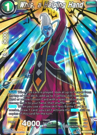 Whis, a Helping Hand [BT12-099]