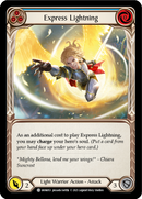 Express Lightning (Blue) [MON053-RF] 1st Edition Rainbow Foil