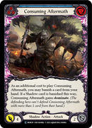 Consuming Aftermath (Blue) [U-MON197-RF] Unlimited Rainbow Foil