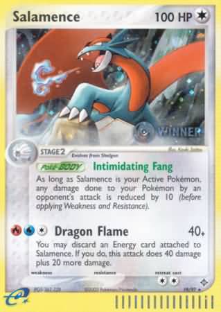 Salamence (Winner Promo) (19/97) [Nintendo: Black Star Promos]