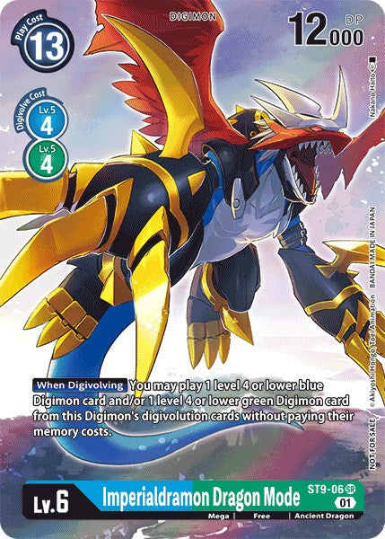 imperialdramon digimon card Imperialdramon Dragon Mode [ST9-06] (Alternative Art