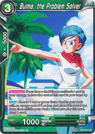 Bulma, the Problem Solver [BT8-047]