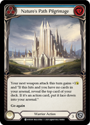Nature's Path Pilgrimage (Blue) [U-WTR149] Unlimited Rainbow Foil