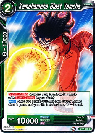 Kamehameha Blast Yamcha [BT7-062]