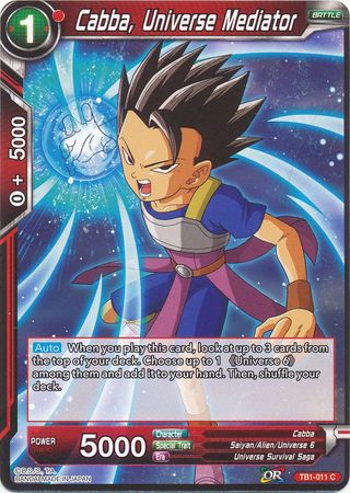 Cabba, Universe Mediator [TB1-011]
