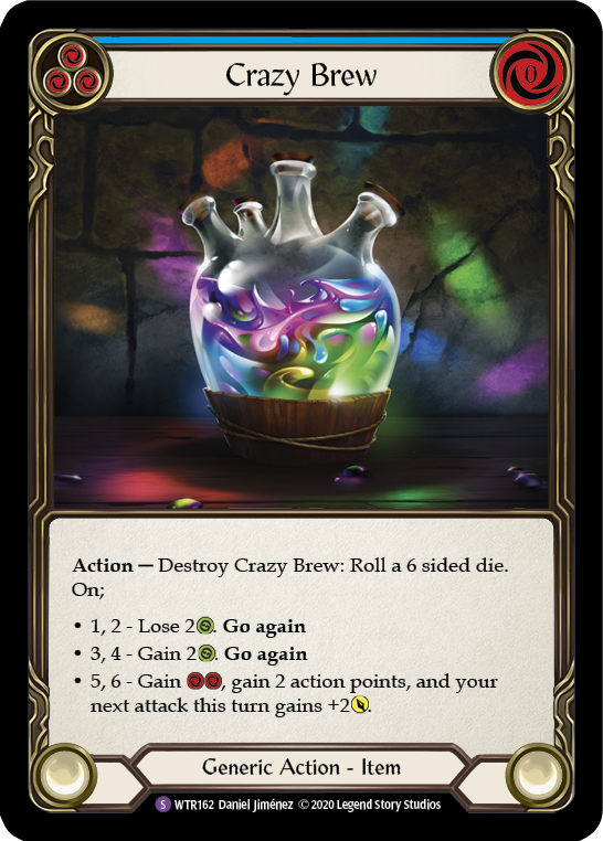 Crazy Brew [U-WTR162] Unlimited Rainbow Foil