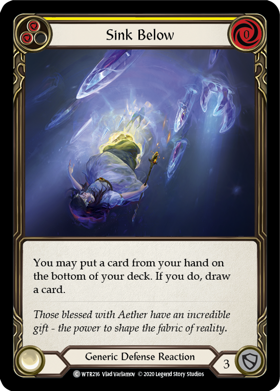 Sink Below (Yellow) [U-WTR216] Unlimited Normal