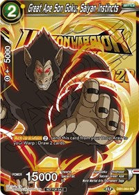 Great Ape Son Goku, Saiyan Instincts [DB1-064]