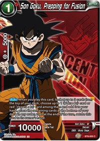 Son Goku, Prepping for Fusion [BT6-005]