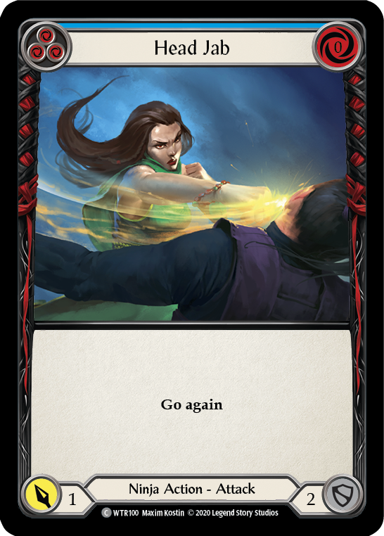 Head Jab (Blue) [U-WTR100] Unlimited Normal