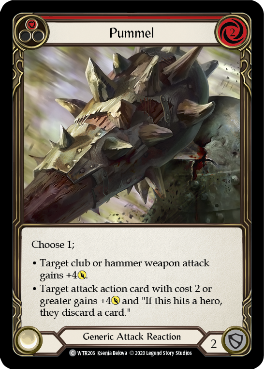 Pummel (Red) [U-WTR206] Unlimited Rainbow Foil