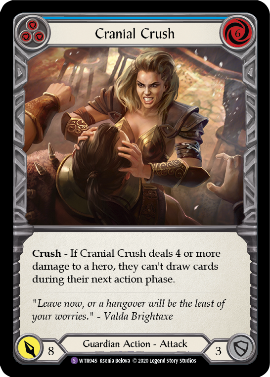 Cranial Crush [U-WTR045] Unlimited Rainbow Foil