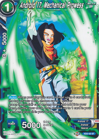 Android 17, Mechanical Prowess [XD2-02]