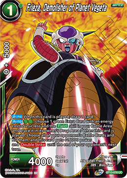 Frieza, Demolisher of Planet Vegeta (Uncommon) [BT13-078]