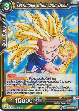 Technique Chain Son Goku [BT10-098]