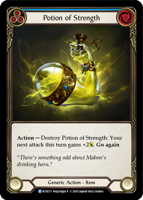 Potion of Strength [U-WTR171] Unlimited Rainbow Foil