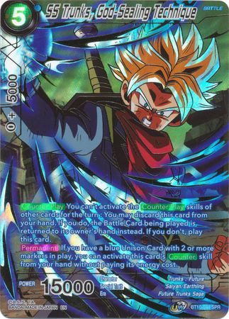 SS Trunks, God-Sealing Technique (SPR) [BT10-044]
