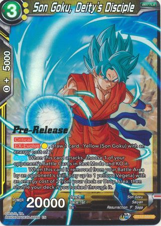 Son Goku, Deity's Disciple (BT12-089) [Vicious Rejuvenation Prerelease Promos]