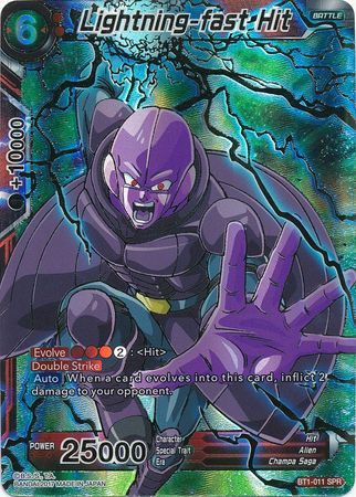 Lightning-fast Hit (SPR) [BT1-011]