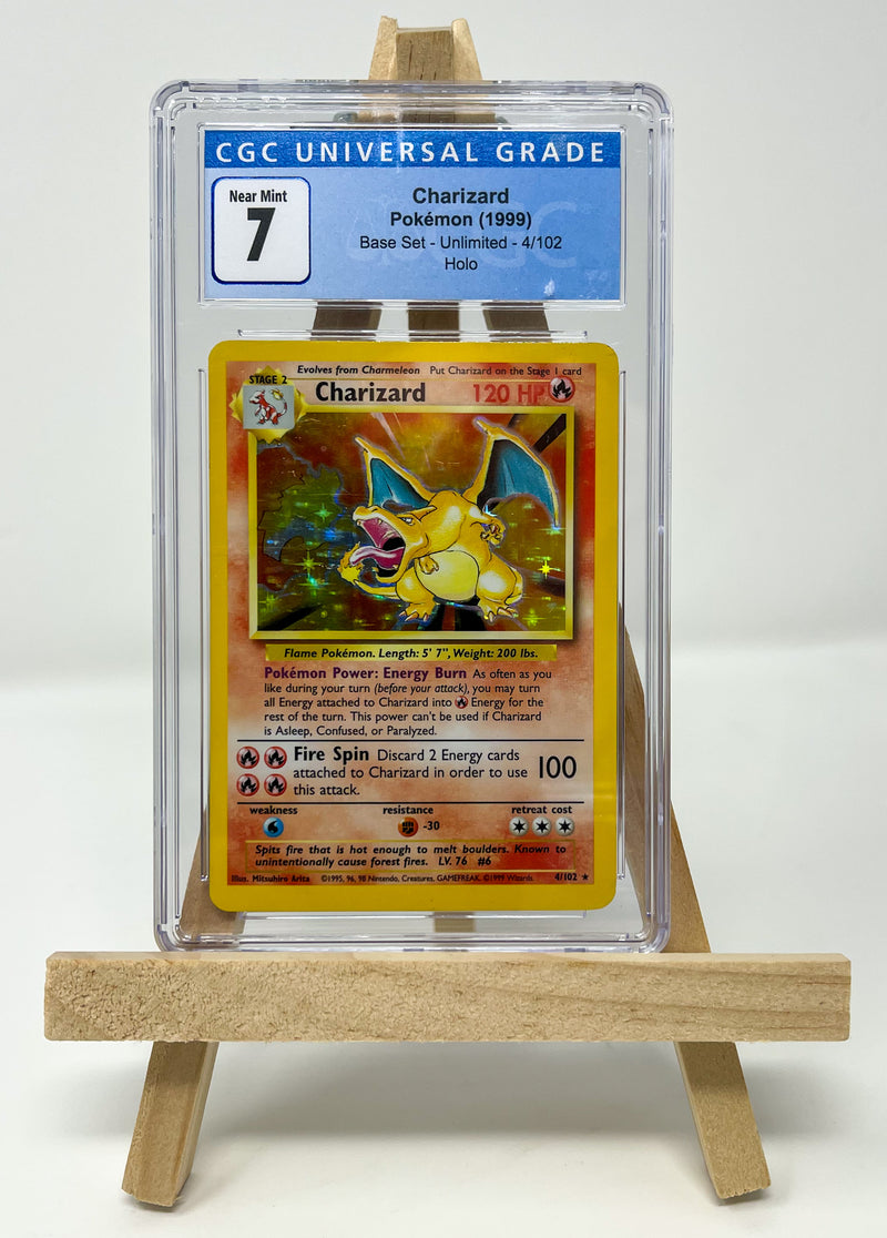 Charizard 4/102 Base Set CGC 7 3891409001