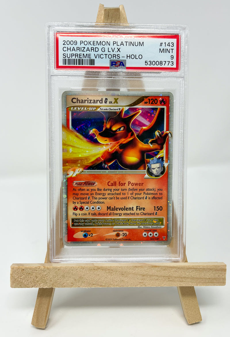 Charizard G LV.X 143/147 Supreme Victors PSA 9 53008773