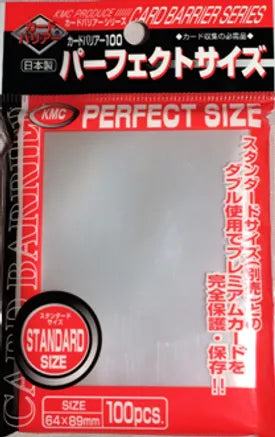 KMC Full Sized - Perfect Size Sleeves - Clear (100-Pack)