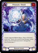 Prismatic Shield (Yellow) [U-MON093-RF] Unlimited Rainbow Foil