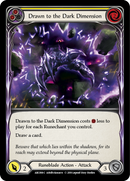 Drawn to the Dark Dimension (Yellow) [ARC098-C] 1st Edition Rainbow Foil