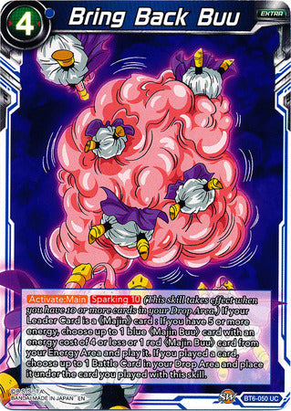 Bring Back Buu [BT6-050]
