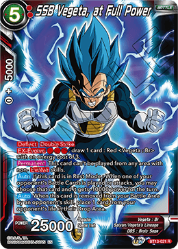 SSB Vegeta, at Full Power (Rare) [BT13-021]