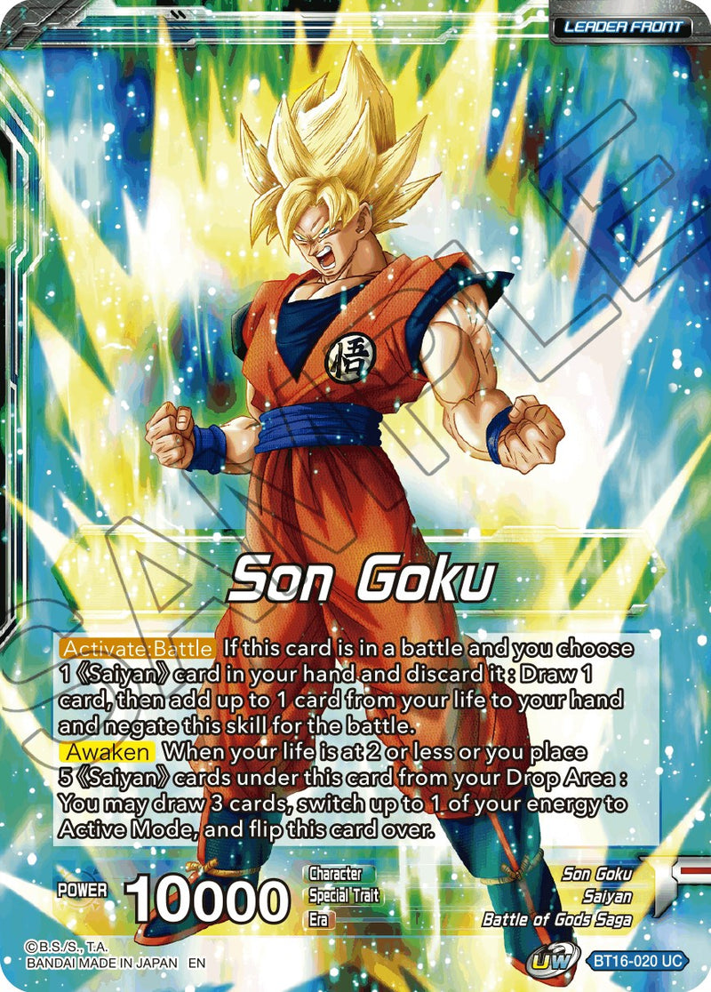Son Goku // SSG Son Goku, Crimson Warrior (BT16-020) [Realm of the God
