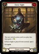 Force Sight (Red) [ARC206-C] 1st Edition Rainbow Foil