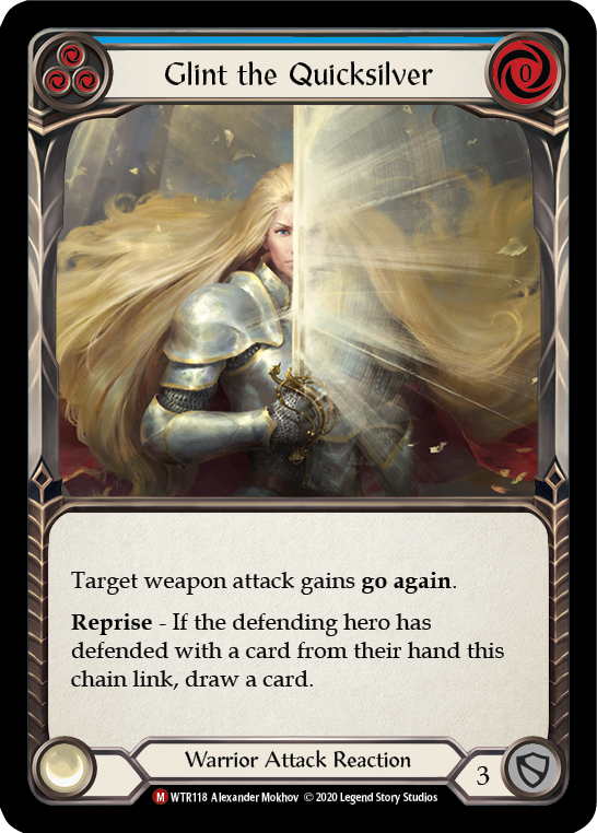 Glint the Quicksilver [U-WTR118] Unlimited Rainbow Foil