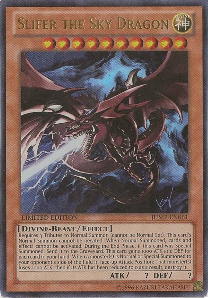 yugioh card slifer the sky dragon Amazon.com: YU-GI-OH! - Slifer The Sky Dragon (CT13-EN001) - 2016 Mega-Tins - Limited Edition