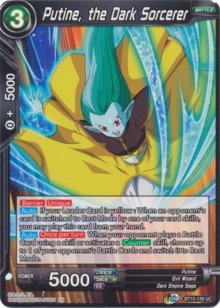 Putine, the Dark Sorcerer [BT10-139]