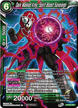 Dark Masked King, Spirit Boost Sovereign (P-321) [Tournament Promotion Cards]