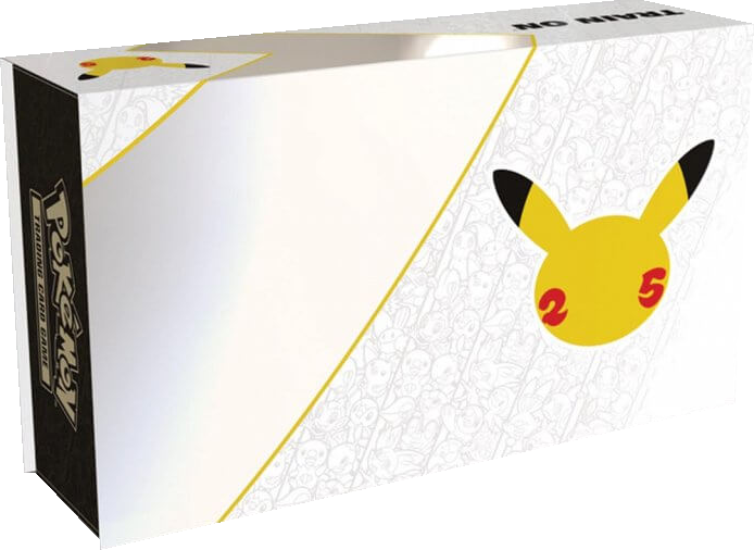 25th anniversary pokemon cards ultra premium collection Celebrations UPC available in store now! Add booster packs and a guide to game mechanics throughout the history of the Pokmon Trading Card Game What's inside a Ultra Premium