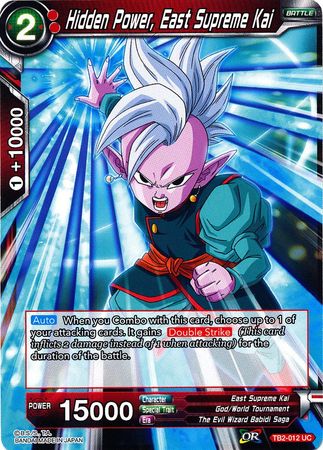 Hidden Power, East Supreme Kai [TB2-012]