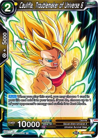 Caulifla, Troublemaker of Universe 6 [XD1-07]