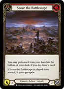 Scour the Battlescape (Red) [U-WTR194] Unlimited Rainbow Foil