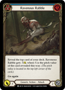 Ravenous Rabble (Blue) [U-ARC193] Unlimited Rainbow Foil