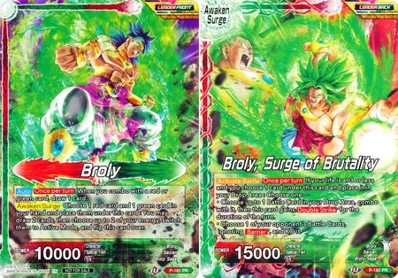 Broly // Broly, Surge of Brutality (P-181) [Promotion Cards]