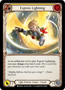 Express Lightning (Yellow) [MON052-RF] 1st Edition Rainbow Foil