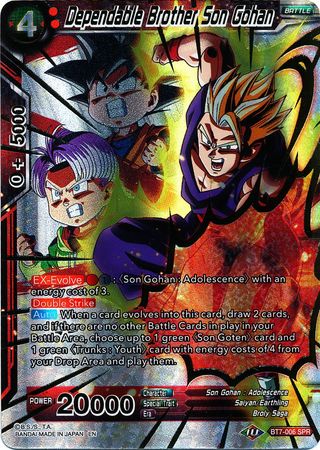 Dependable Brother Son Gohan (SPR) [BT7-006]
